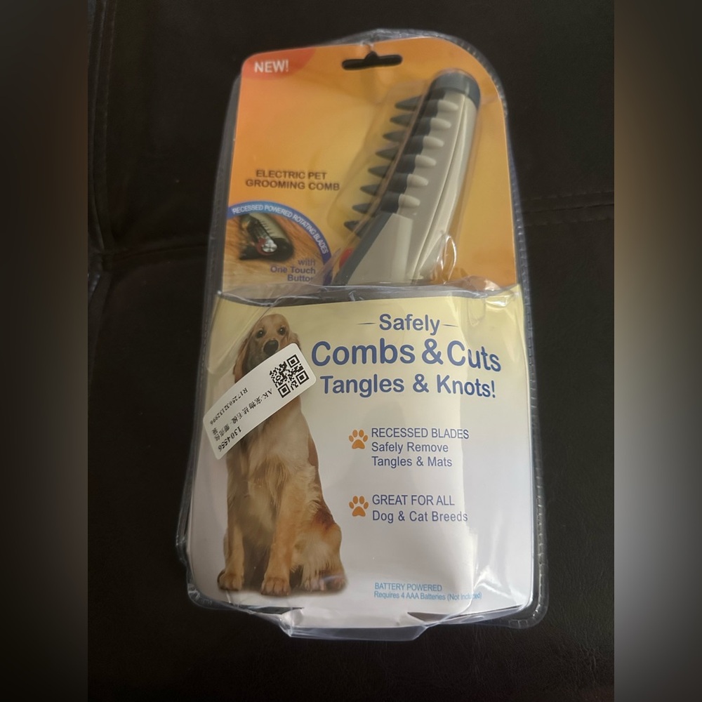 Electric Pet Grooming Comb